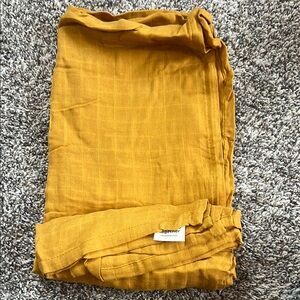 KeaBabies Mustard Swaddle Blanket